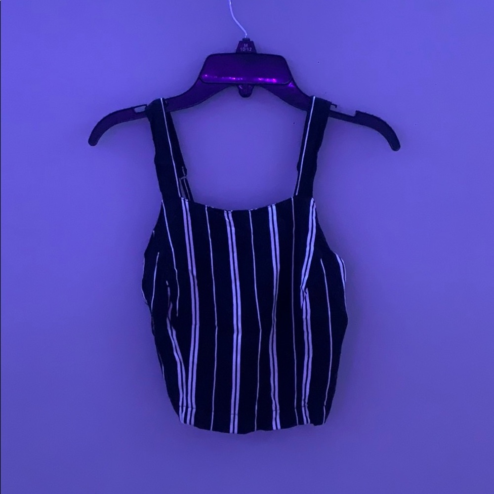 stripped tank top
